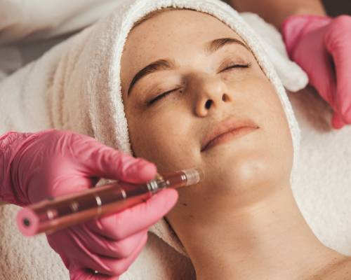 soin visage : microneedling