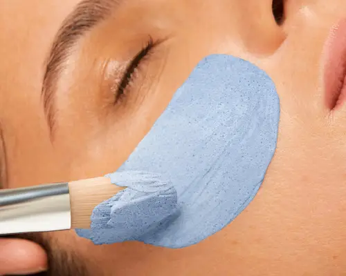 soin visage payot - application du masque finesse