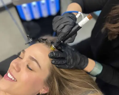 hydrafacial keravive soin nettoyant et régénérant capillaire