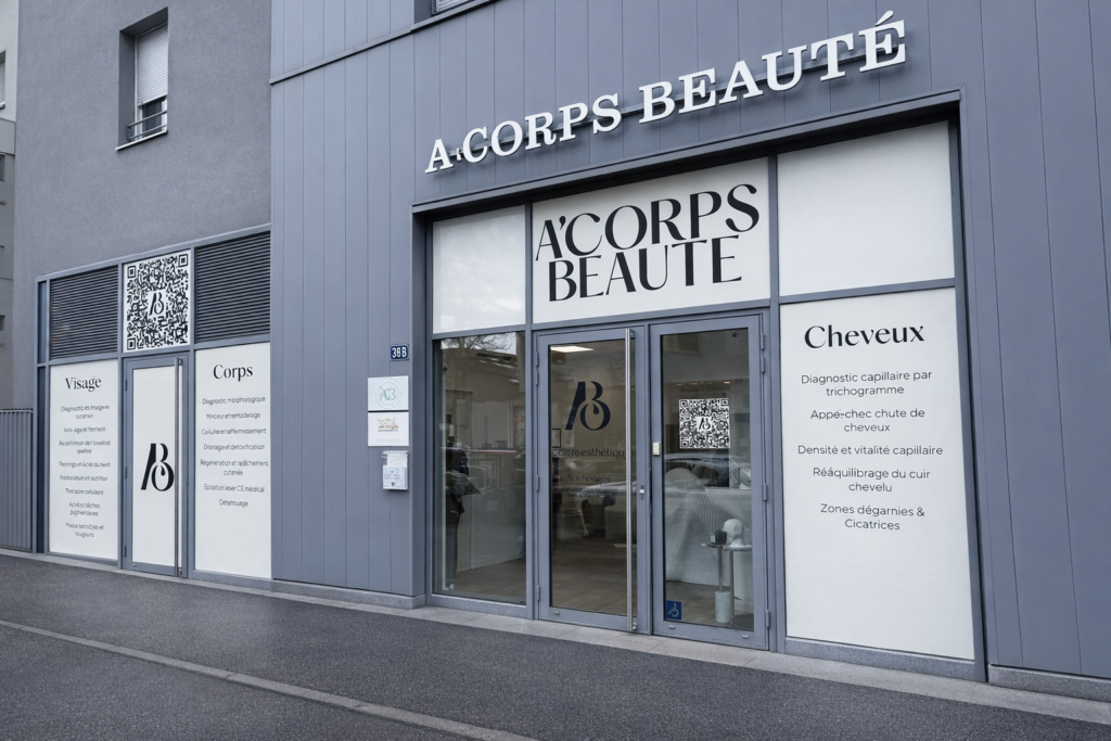 Devanture de A'Corps Beauté Metz